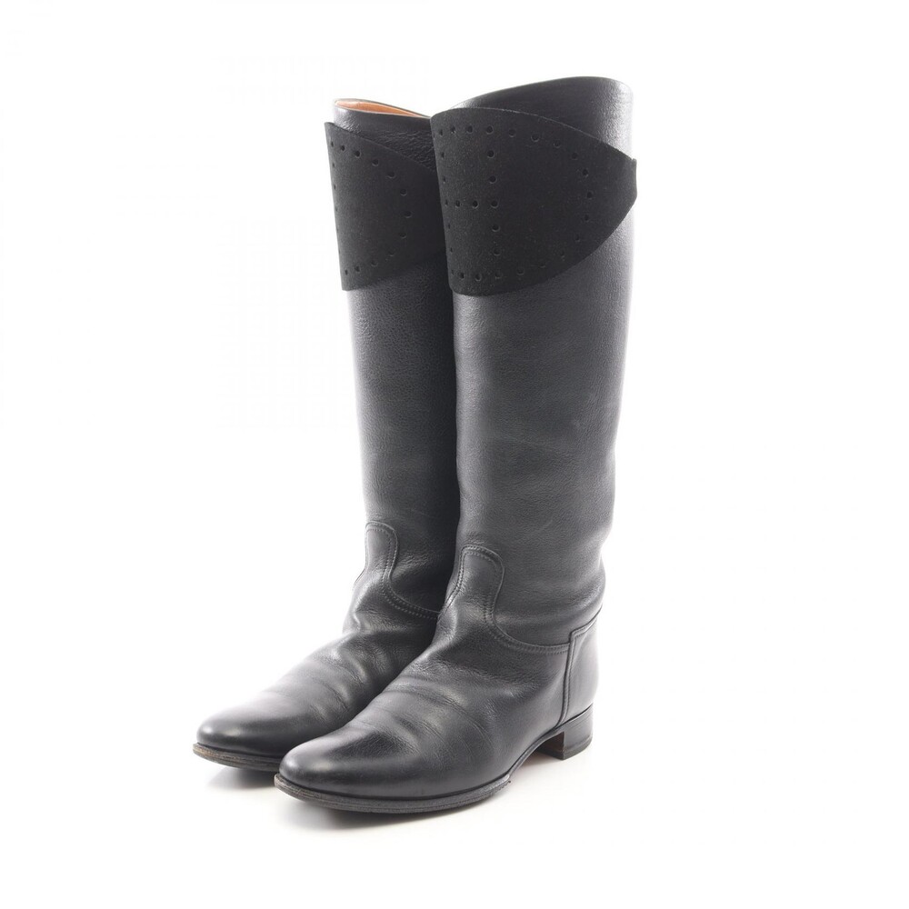 Hermes Evelyne Boots Leather Suede #272691H51B